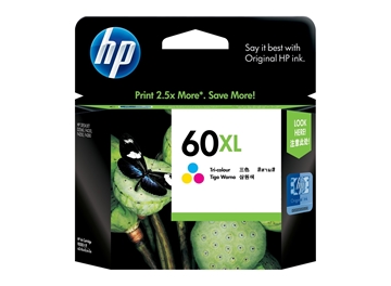 HP 60XL High Yield Tri-color Original Ink Cartridge