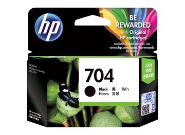 HP 704 Black Original Ink Advantage Cartridge