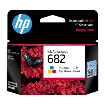 HP 682 Tri-color Original Ink Advantage Cartridge