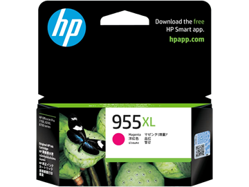 Picture of HP 955XL High Yield Magenta Original Ink Cartridge (L0S66AA)