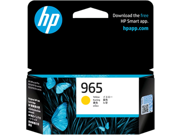 Picture of HP 965 Yellow Original Ink Cartridge (3JA79AA)