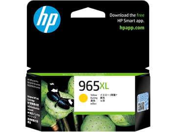 Picture of HP 965XL High Yield Yellow Original Ink Cartridge (3JA83AA)
